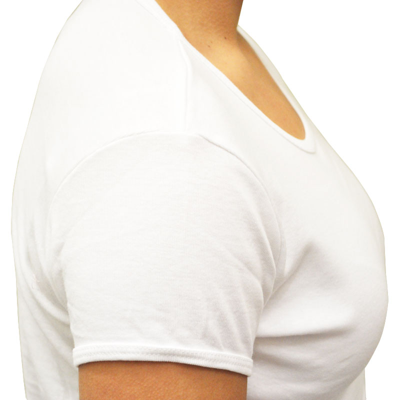 Bella Ladies Crew Neck Heather Jersey T-Shirt view