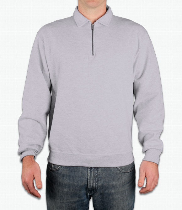 Jerzees Quarter-Zip Sweater