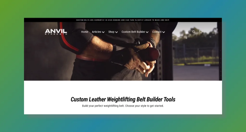 Anvil homepage