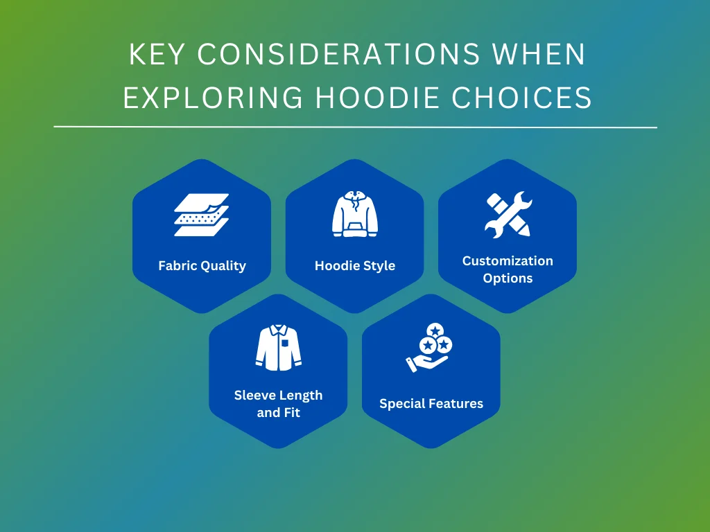 considerations in exploring hoodies