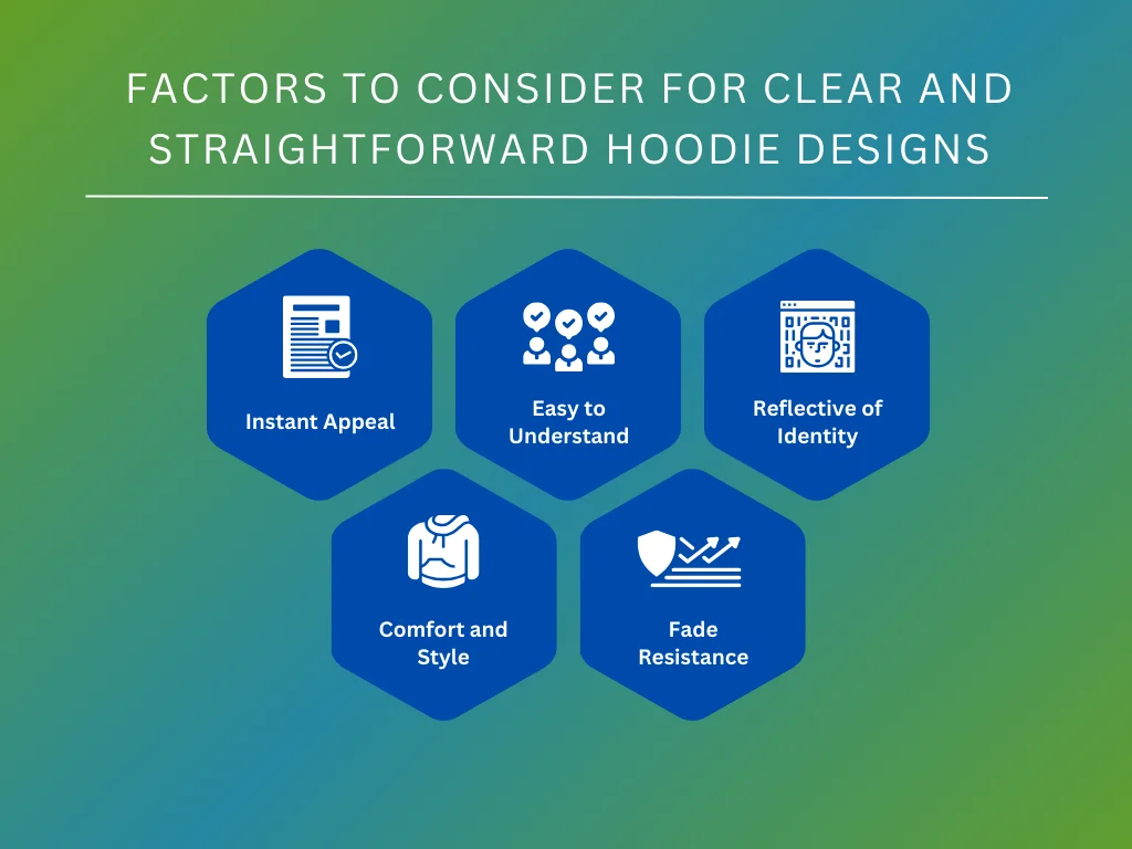 factors for hoodie design
