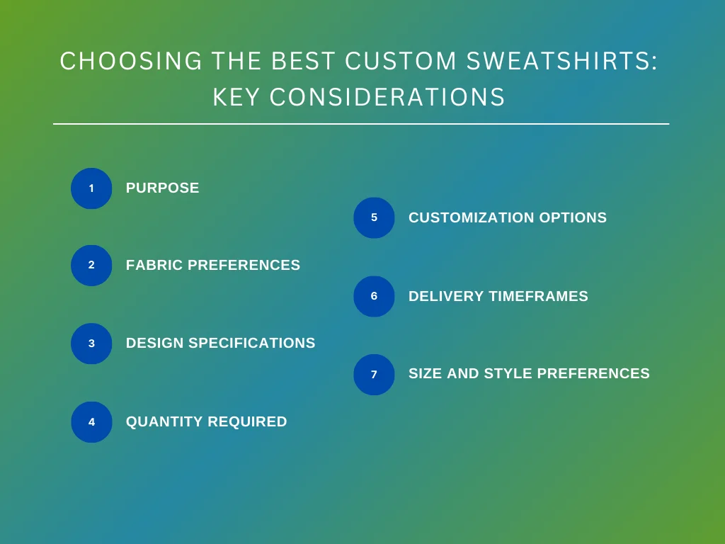 defining sweatshirt needs