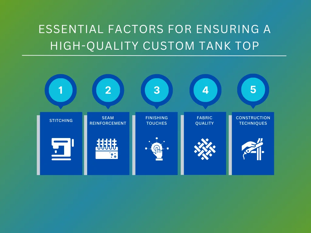 quality factors for tank tops list