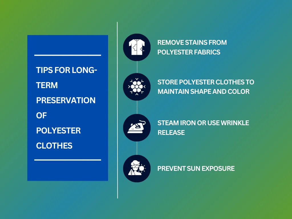 tips to preserve polyester
