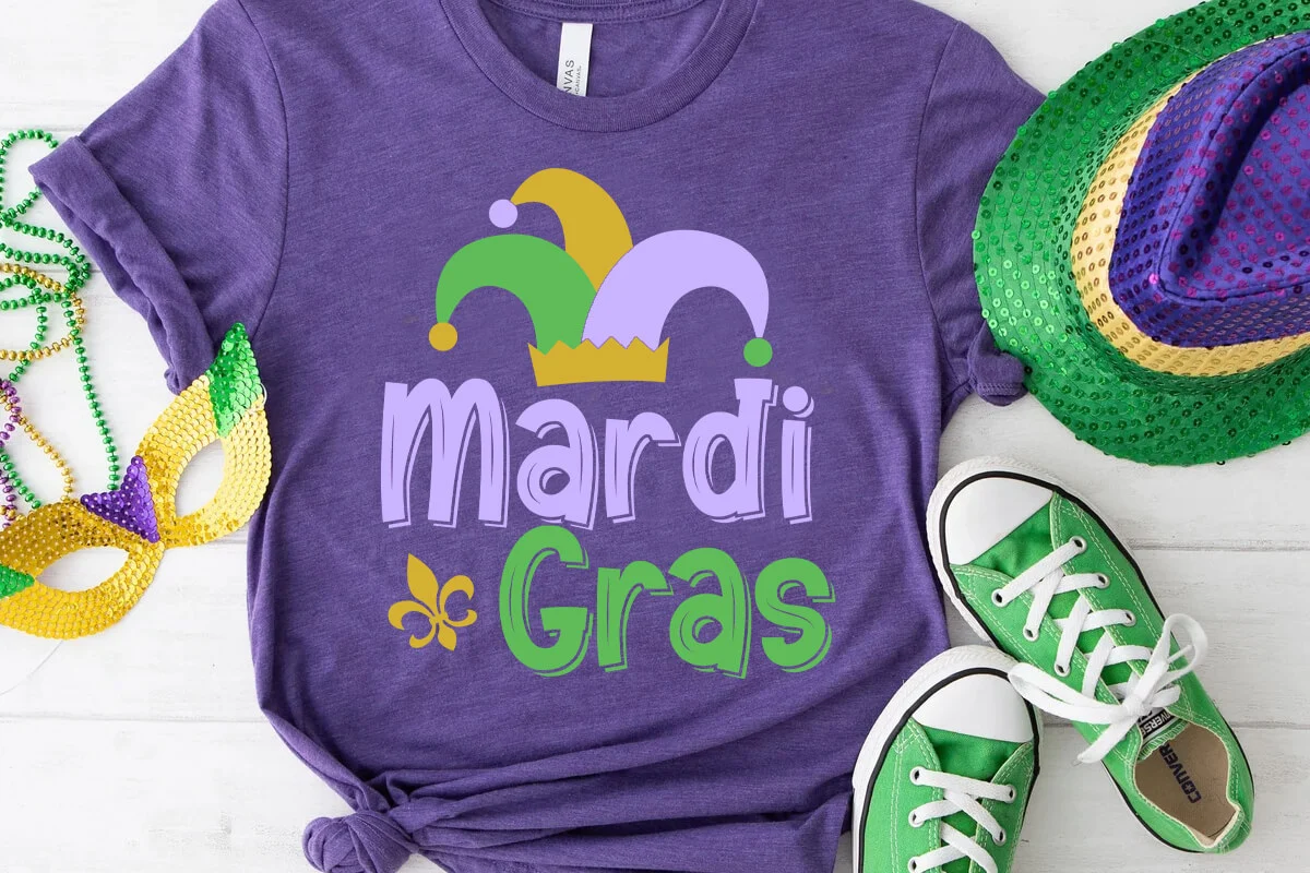 Simple Shirt - Mardi Gras Shirt Ideas