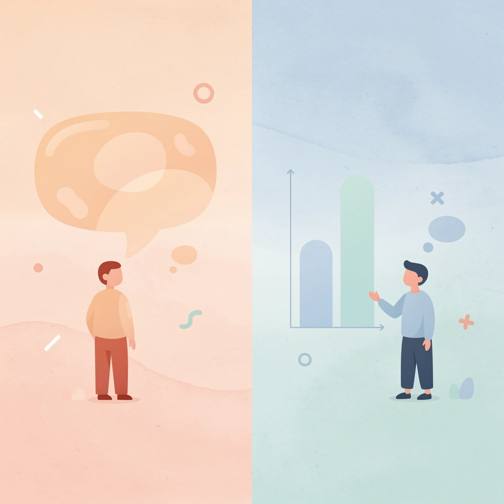 Split scene showing casual vs formal shirt wearing scenarios