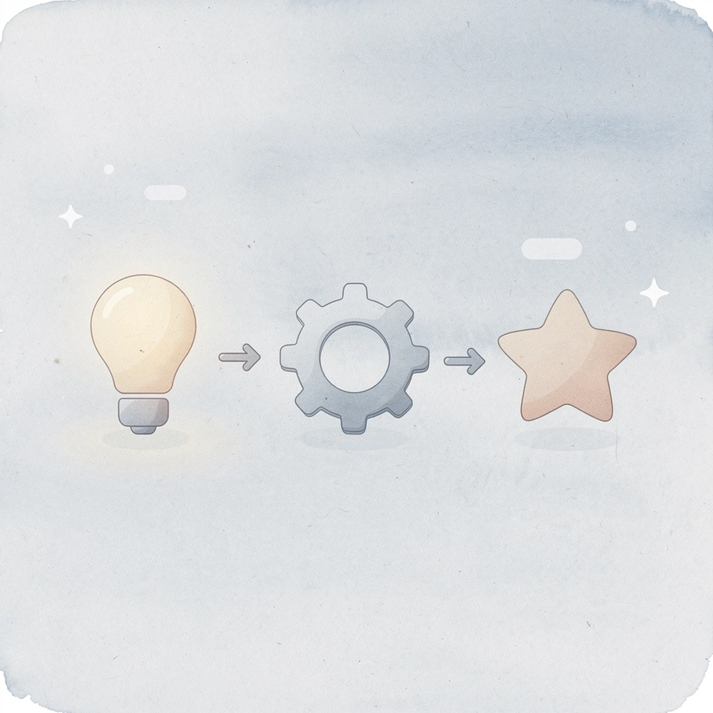 Icons showing transition from home comfort to public style