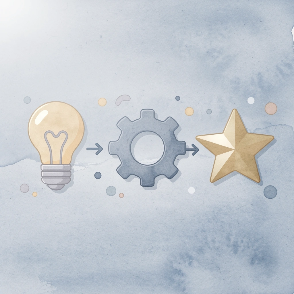 Three icons showing shipping, setup, and quality guarantees
