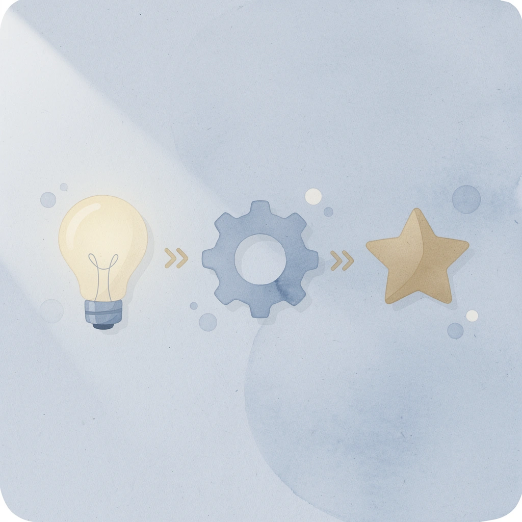 Three icons showing transparent pricing, reliable delivery, and consistent quality