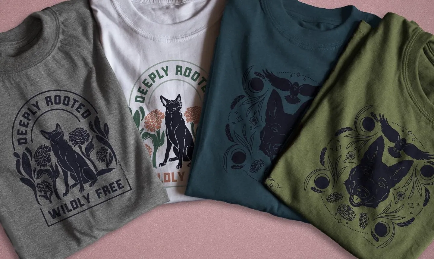 multiple shirts - T-Shirt and Ink Color Combinations