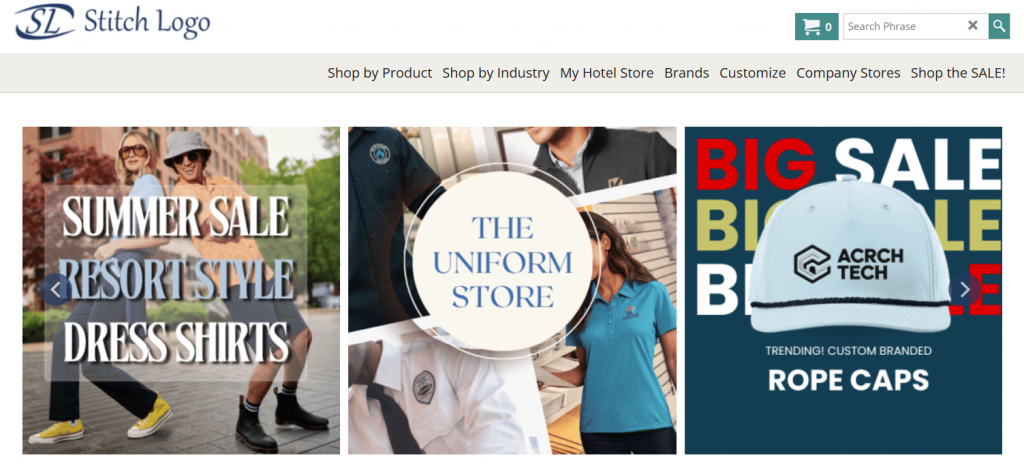 Stitch Logo - Best Corporate Apparel Companies
