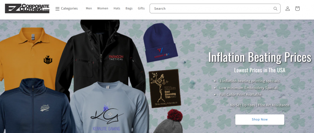 EZ Corporate CLothing - Best Corporate Apparel Companies