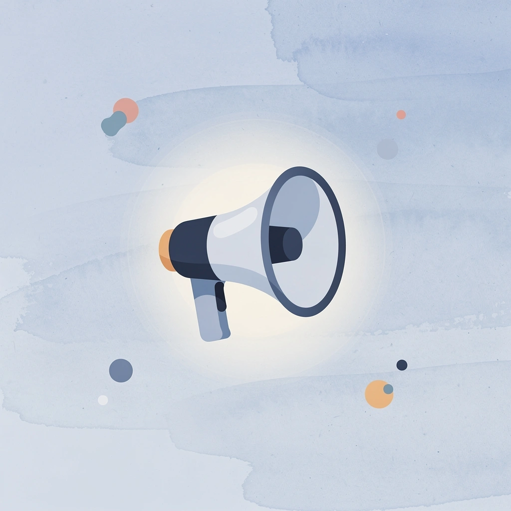 Megaphone icon representing direct marketing specialist