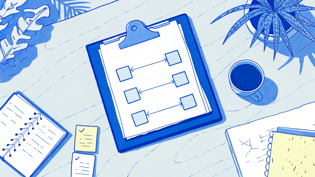 Three diverging paths from a checklist leading to passive seller, creator, and group-order icons
