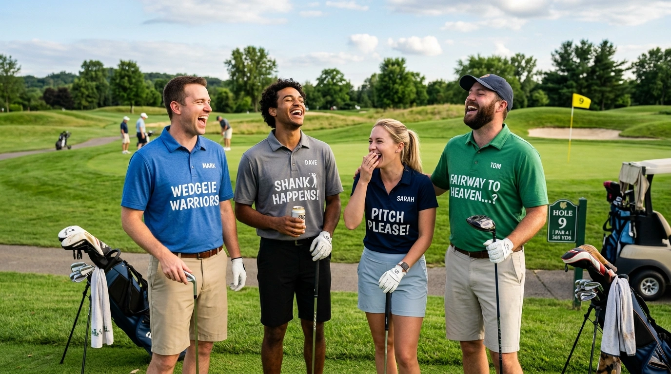 Green Team Names - putting machines golf pun