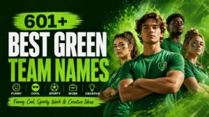 Green Team Names - game of greens prestige