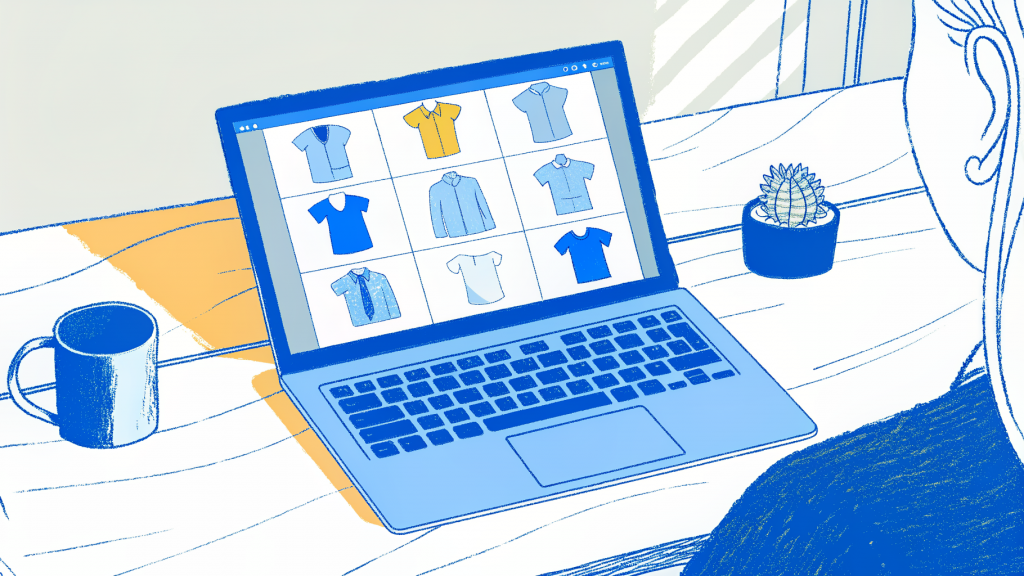 event organizer ordering exactly seven custom walking team shirts online with no minimums