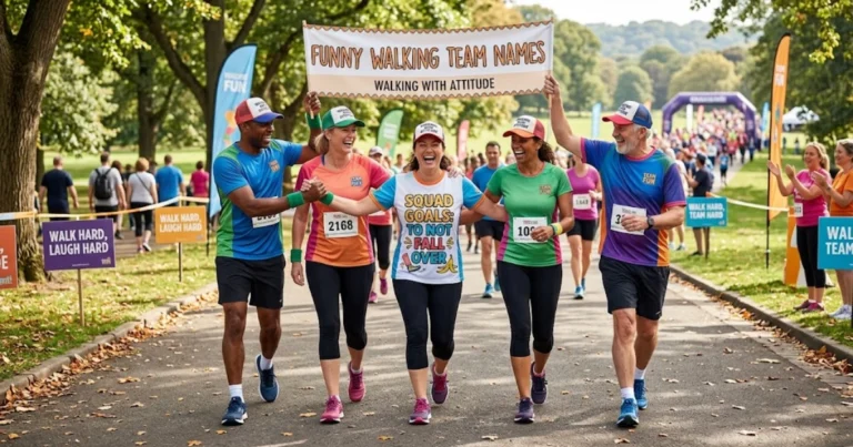 Walking Team Names - humor as most inclusive
