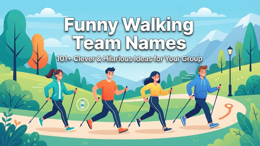 Walking Team Names - blister sisters relatable humor