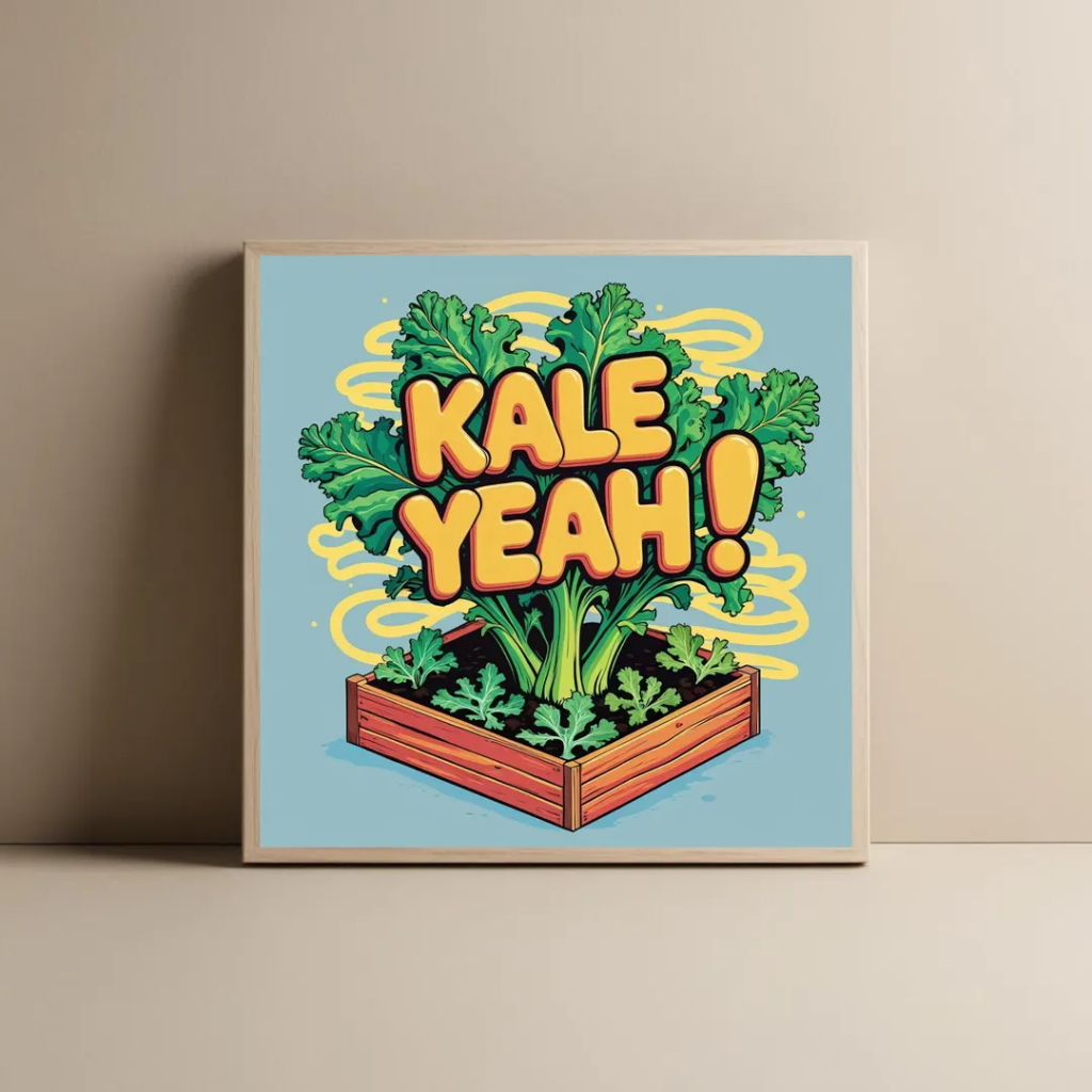 Green Team Names - kale yeah veggie pun