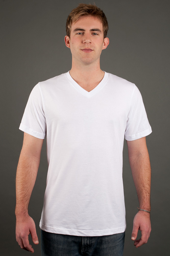 Canvas Delancey V-Neck T-Shirt - Product Images