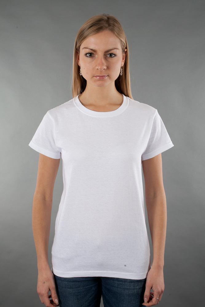 Anvil Ladies Crewneck T-Shirt - Product Images