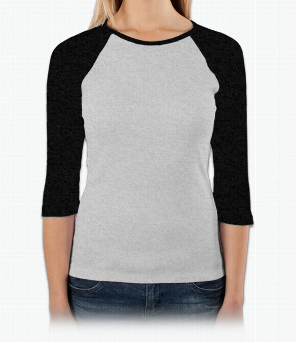 Bella + Canvas Unisex 3/4-Sleeve Baseball T-Shirt